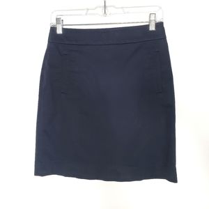 BANANA REPUBLIC Navy Pencil Skirt